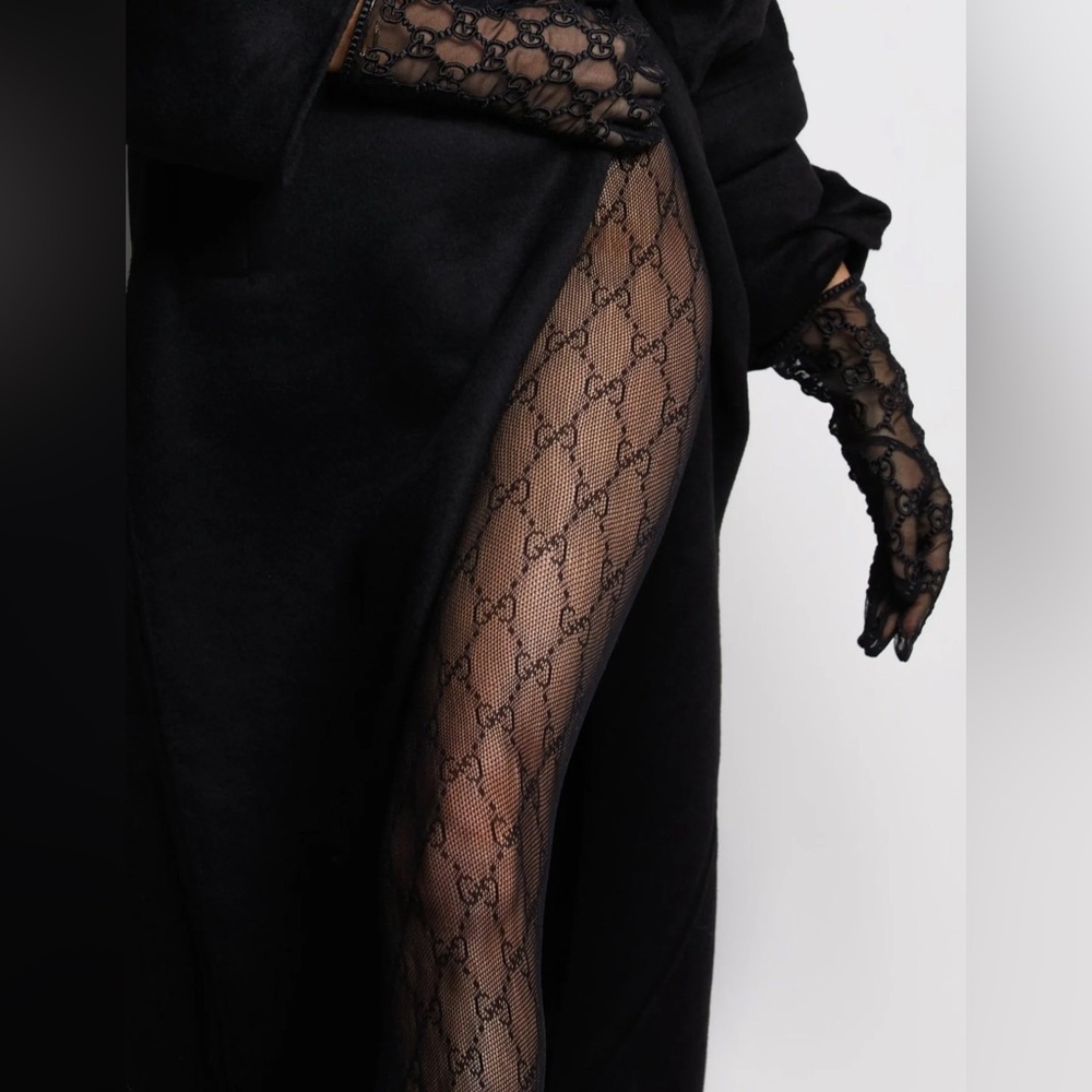 Gucci Mesh Interlocking GG Black Patterned Women'… - image 3